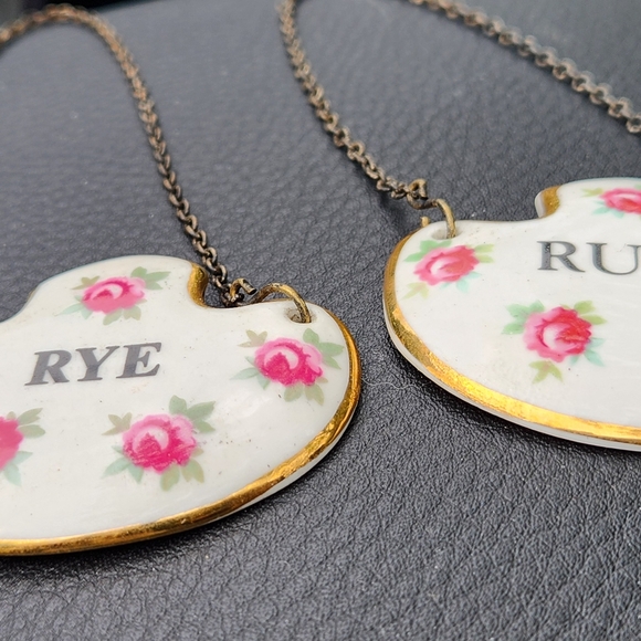 Royal Adderley Porcelain Decanter Labels - Picture 2 of 6